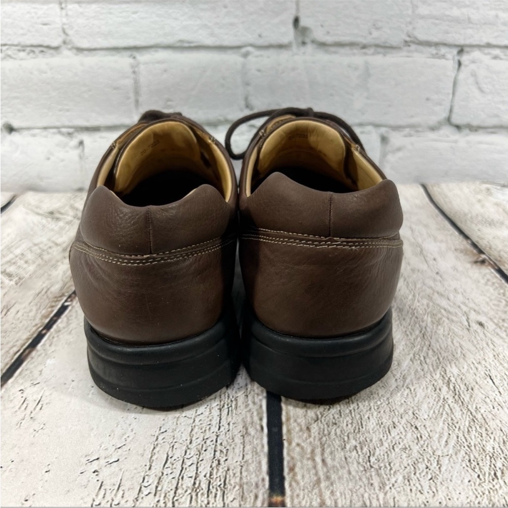 Johnston & Murphy Mens Leather Brown Shoes Size 9.5 - Picture 4 of 7